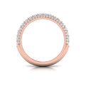 14kt Rose Gold Diamond Stackable Wedding Band