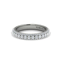 14K White Gold Diamond Stackable Wedding Band
