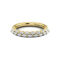 14kt Yellow Gold Diamond Stackable Wedding Band