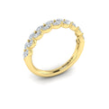14kt Yellow Gold Diamond Stackable Wedding Band
