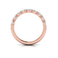 14kt Rose Gold Diamond Stackable Wedding Band