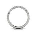 14K White Gold Diamond Stackable Wedding Band
