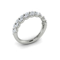 14K White Gold Diamond Stackable Wedding Band