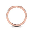 14kt Rose Gold Diamond Stackable Wedding Band