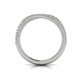 14K White Gold Diamond Stackable Wedding Band