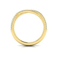 14kt Yellow Gold 0.28ct Diamond Stackable Wedding Band
