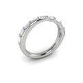 14K White Gold Diamond Stackable Wedding Band