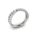 14K White Gold Diamond Stackable Wedding Band