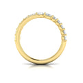 14kt Yellow Gold Diamond Stackable Wedding Band