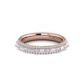 18kt Rose Gold Diamond Stackable Wedding Band