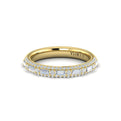 18kt Yellow Gold Diamond Stackable Wedding Band