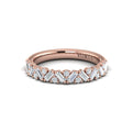 14kt Rose Gold Diamond Stackable Wedding Band