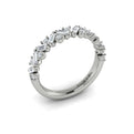 14K White Gold Diamond Stackable Wedding Band