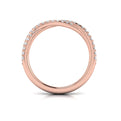 18kt Rose Gold Diamond Stackable Wedding Band
