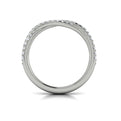 14K White Gold Diamond Stackable Wedding Band