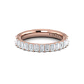 14kt Rose Gold Diamond Stackable Wedding Band