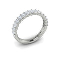 14K White Gold Diamond Stackable Womens Wedding Band