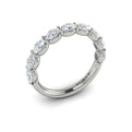 14K White Gold Diamond Stackable Womens Wedding Band