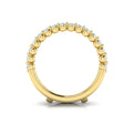 14kt Yellow Gold 0.9ct Diamond Wedding Band Enhancer
