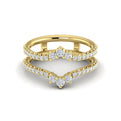 14kt Yellow Gold 0.67ct Diamond Wedding Band Enhancer