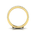 14kt Yellow Gold 1ct Diamond Womens Wedding Band Enhancer