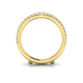14kt Yellow Gold 0.76ct Diamond Wedding Band Enhancer