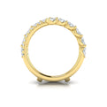 14kt Yellow Gold 1.57ct Diamond Wedding Band Enhancer