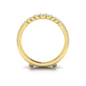 18kt Yellow Gold Diamond Wedding Band Enhancer