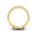 14kt Yellow Gold 1.07ct Diamond Wedding Band Enhancer