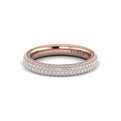 14kt Rose Gold Diamond Stackable Wedding Band