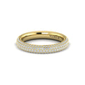 14kt Yellow Gold Diamond Stackable Wedding Band