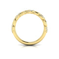 14kt Yellow Gold Diamond Stackable Wedding Band