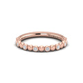 14kt Rose Gold Diamond Stackable Wedding Band