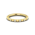 14kt Yellow Gold Diamond Stackable Wedding Band