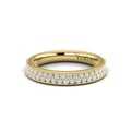 14kt Yellow Gold 0.54ctw Diamond Stackable Wedding Band