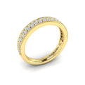 14kt Yellow Gold 0.54ctw Diamond Stackable Wedding Band
