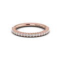 14kt Rose Gold Diamond Stackable Wedding Band