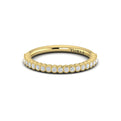 14kt Yellow Gold Diamond Stackable Wedding Band for Women