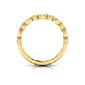 14kt Yellow Gold Diamond Stackable Wedding Band