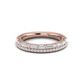 18kt Rose Gold Diamond Stackable Wedding Band