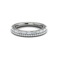 14K White Gold Diamond Stackable Wedding Band