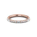 14kt Rose Gold Diamond Stackable Wedding Band
