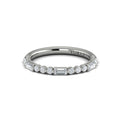 14K White Gold Diamond Stackable Wedding Band