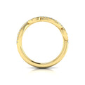 14kt Yellow Gold Diamond Stackable Wedding Band