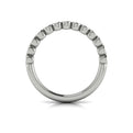 14K White Gold Diamond Stackable Wedding Band