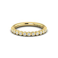 14kt Yellow Gold Diamond Stackable Wedding Band