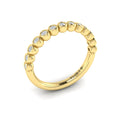 14kt Yellow Gold Diamond Stackable Wedding Band