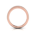 14kt Rose Gold Diamond Stackable Wedding Band