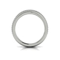 14K White Gold Diamond Stackable Wedding Band