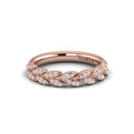 14kt Rose Gold Diamond Stackable Wedding Band